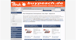Desktop Screenshot of buypeach.de