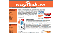 Desktop Screenshot of buypeach.at