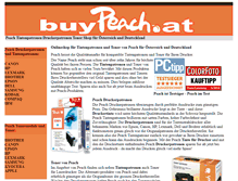 Tablet Screenshot of buypeach.at